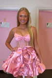 Yellow Homecoming Dress Floral Homecoming Cocktail HZ0307