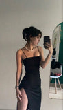 LTP0834,Sexy black prom dress spaghetti straps tight short prom dress black homecoming HZ0307
