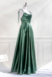 High Quality Satin Long Bridesmaid HZ0307