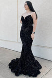 Fuchsia Mermaid Sequin Long Prom HZ0307