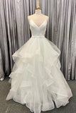 Princess Straps Black Layers A-line Long Prom HZ0307