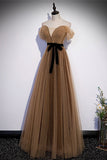 Princess Off the Shoulder A-line Long Formal HZ0307