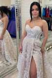LTP1576,Sparkle Princess Lavender Bustier Puffy Sleeves Lace Long Prom HZ0307
