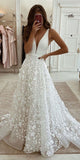 LTP1122,Charming white v-neck wedding dresses,v-neck bridal wedding HZ0307