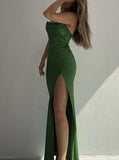 LTP0893,Spaghetti Straps Mermaid Prom Dress With HZ0307