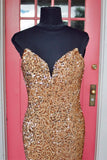 LTP1262,Sweetheart Sequins Mermaid Long Formal Dress, Sleeveless Bodycon Prom Evening HZ0307