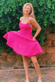 LTP1494,A-Line Halter Homecoming Dresses,Simple Hoco Graduation HZ0307