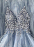 LTP0994,Shining blue prom dresses beaded long evening formal HZ0307