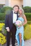 Strapless Green Silk Long Party Dress with HZ0307