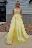 Beaded Sheer Aqua Satinn A-line Formal HZ0307