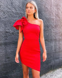 LTP1481,Unique Satin Homecoming Dresses,One Shoulder Graduation HZ0307
