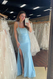 Simply Purple Mermaid Long Prom Dress with HZ0307