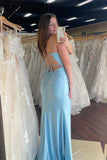 Simply Purple Mermaid Long Prom Dress with HZ0307